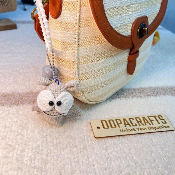 Bat crochet, Glow in dark bat, Halloween bat, car hanging bat Halloween decor - Picture 9 of 11